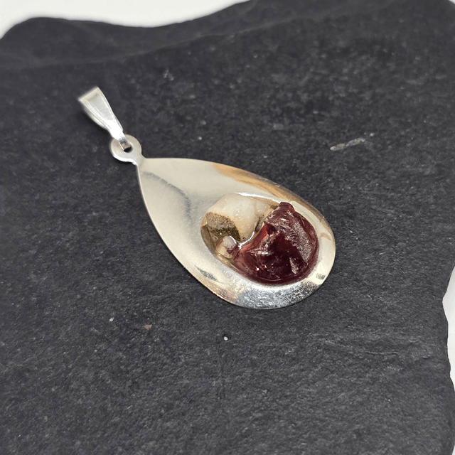 925 Sterling Silver Collet Pendants Gemstones, Seaglass & Rare UV Seaglass!