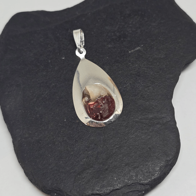 925 Sterling Silver Collet Pendants Gemstones, Seaglass & Rare UV Seaglass!