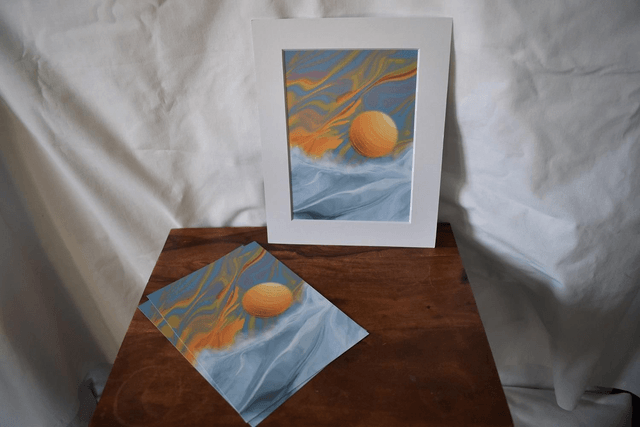 Print - The Cold Planet