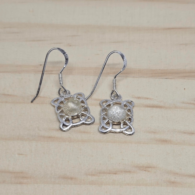 Seconds: 925 Celtic Seaglass Earrings – 3 Styles