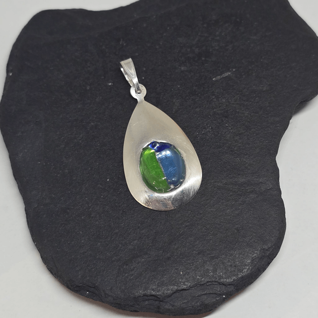925 Sterling Silver Collet Pendants Gemstones, Seaglass & Rare UV Seaglass!