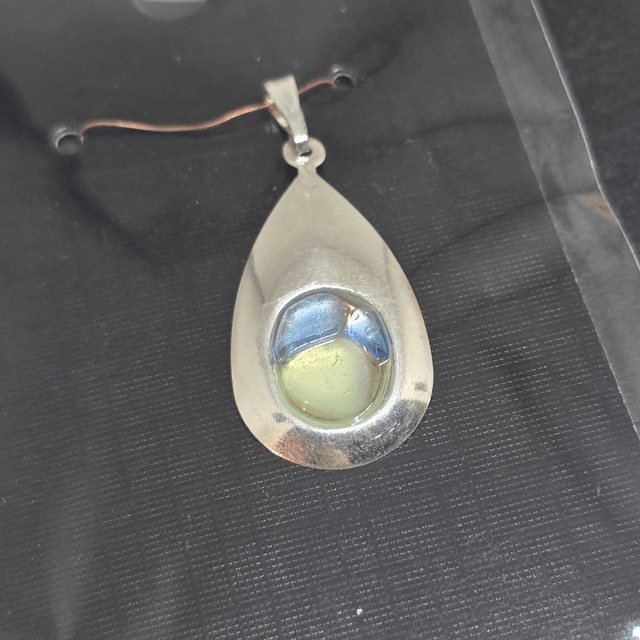 925 Sterling Silver Collet Pendants Gemstones, Seaglass & Rare UV Seaglass!