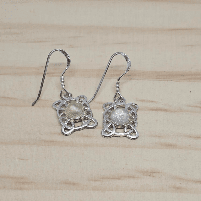 Seconds: 925 Celtic Seaglass Earrings – 3 Styles
